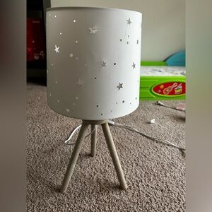 Starry White Table Lamp